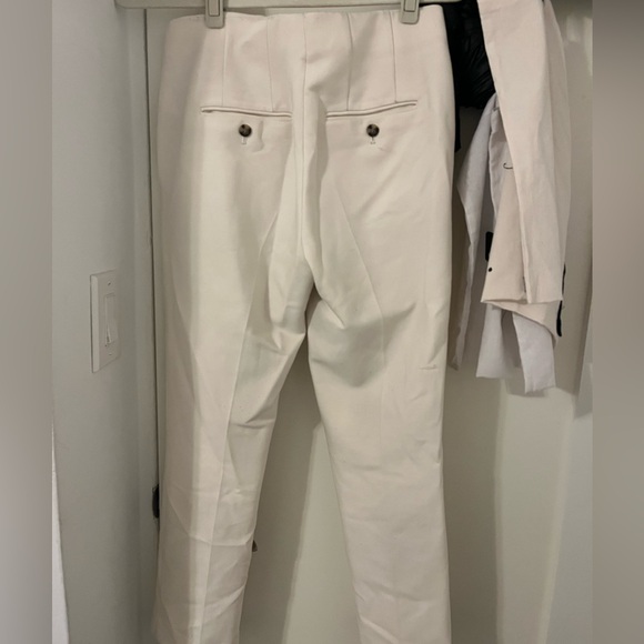 Size 2 Club Monaco ivory trousers - Picture 2 of 3